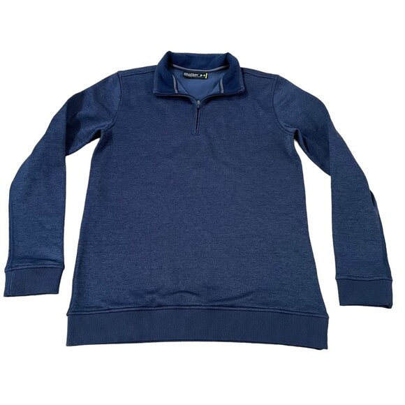 Under Armour Other - Under Armour 1/4 Zip Pullover Youth Size Large Blue Loose Fit Sweatshirt